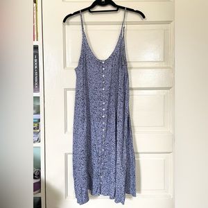 & Other Stories button-front swing dress